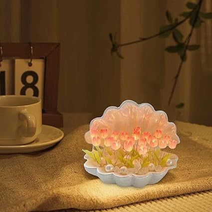 Shell Tulip Lamp