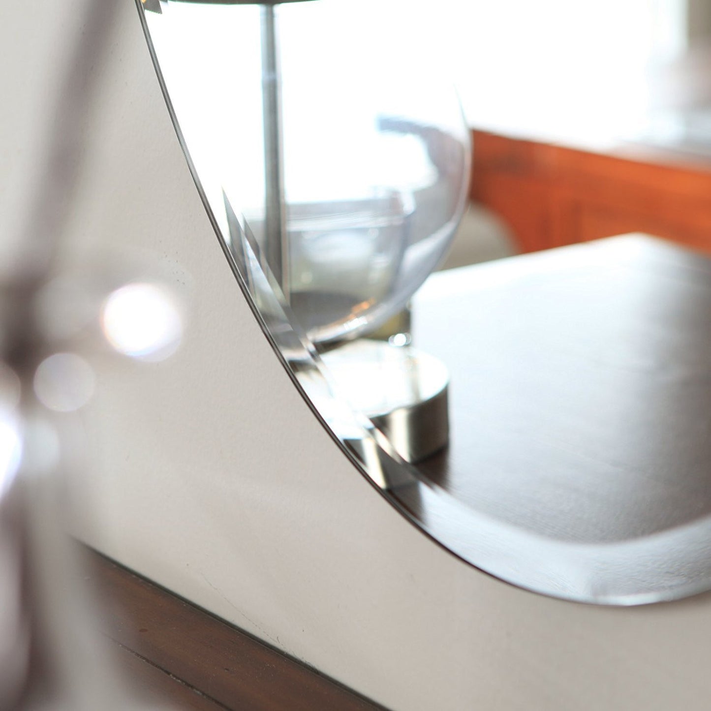 Ovel Shape Sticker Mirror(20*30)