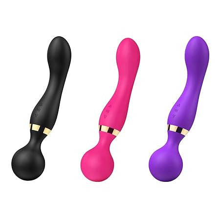 Double vibration body massager
