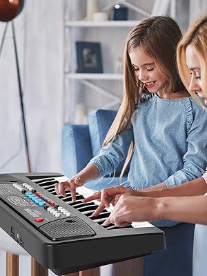 PIANO KEYBOARD WITH MICROPHONE
